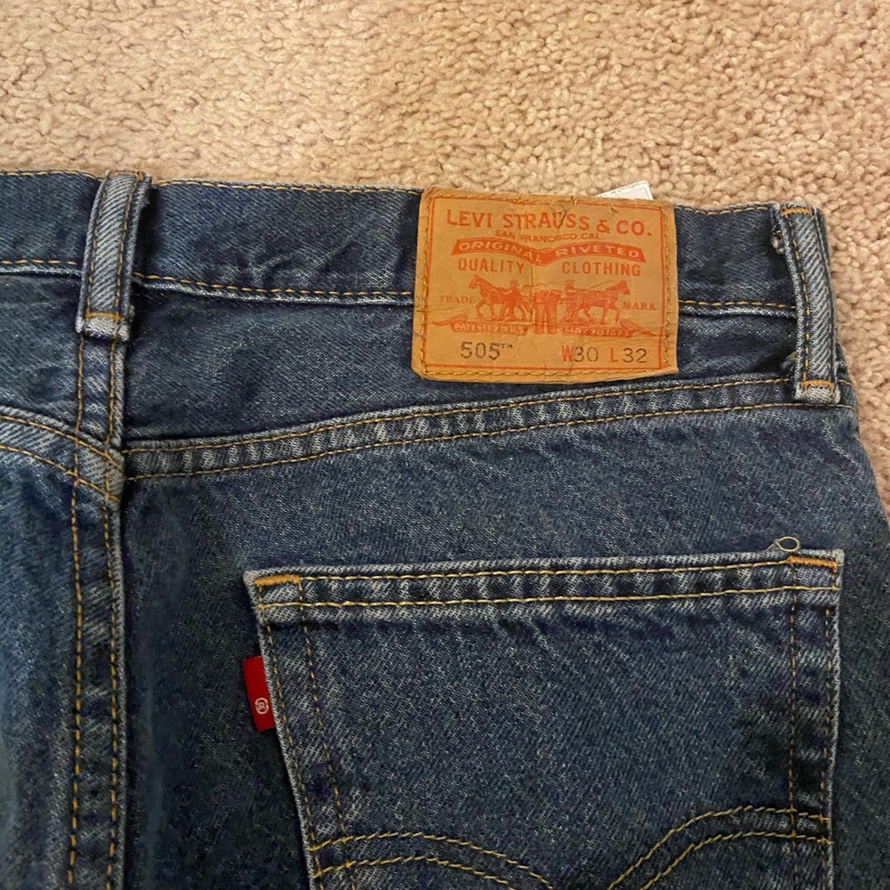 Levis 505 Mens Jeans 30x32